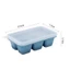 Khay làm đá mini 6 viên, chất liệu silicon siêu bền, có nắp đậy tiện dụng