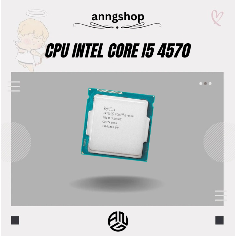 CPU Core I5 4570 I7 4770 4 nhân 8 luồng chiến game cực mượt | Shopee ...