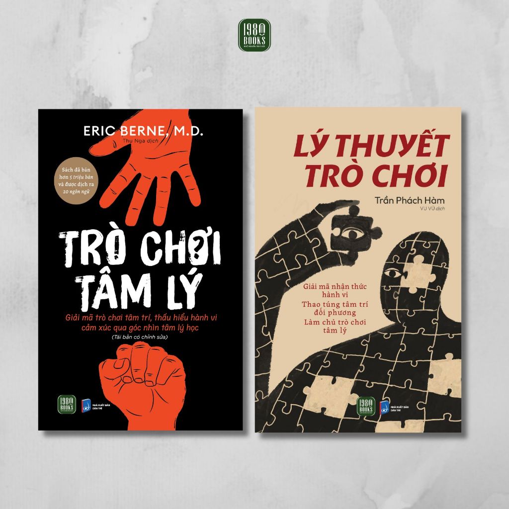 Bìa sách Combo Trò Chơi Tâm Lý Lý Thuyết Trò Chơi