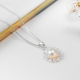 Dây chuyền bạc LAMY Pearly Sunshine Pendant Silver Necklace 6260 - Dây chuyền nữ bạc Ý 925