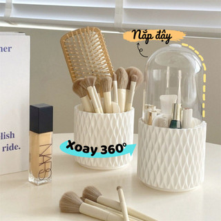 Hộp đựng cọ trang điểm ECO thiết kế thông minh 5 ngăn xoay 360 tiện lợi