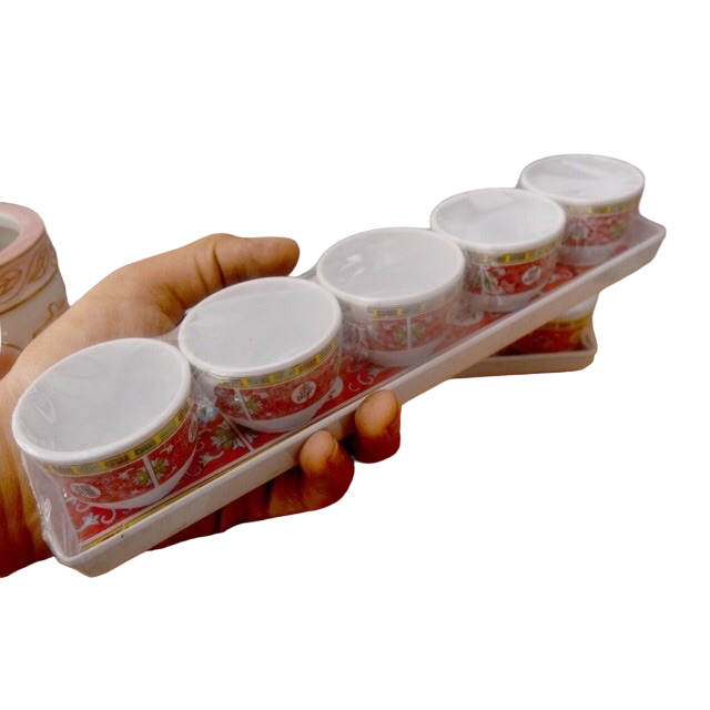 Bộ Chung Cúng Nhựa Mica 3 Chung, 5 Chung