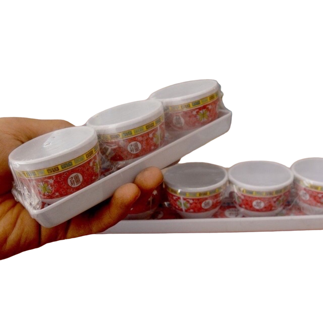 Bộ Chung Cúng Nhựa Mica 3 Chung, 5 Chung
