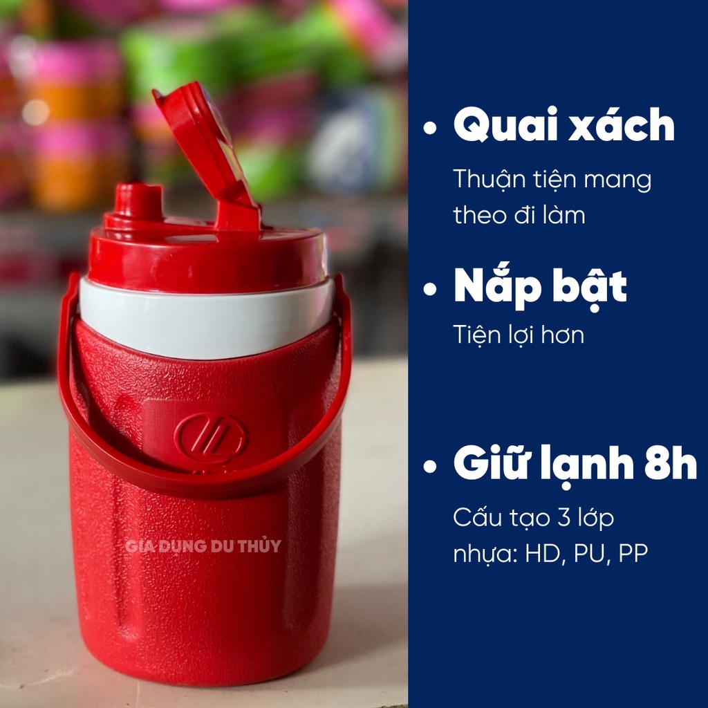 Bình Đá Giữ Nhiệt Tý Liên Nhỏ Trung Đại