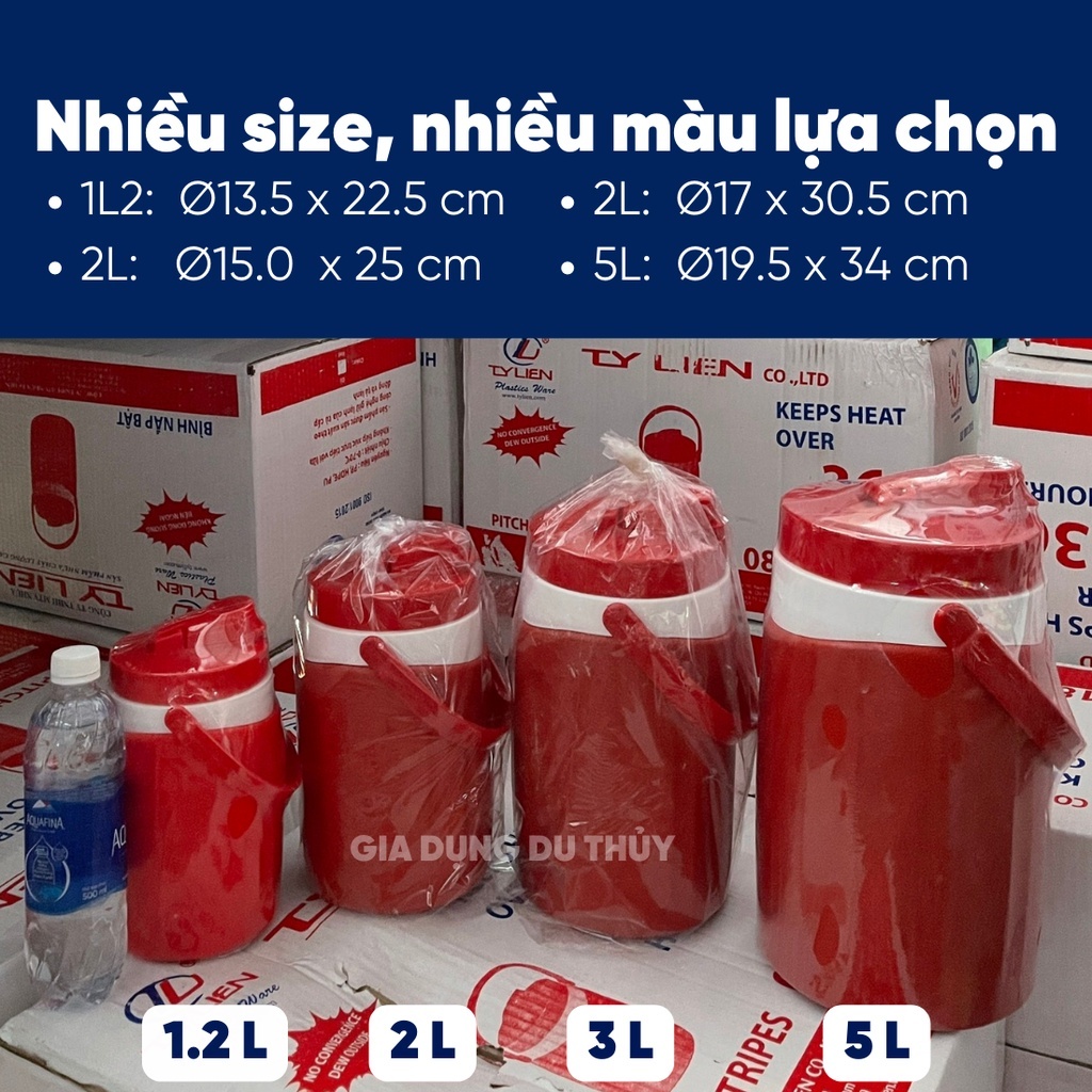 Bình Đá Giữ Nhiệt Tý Liên Nhỏ Trung Đại