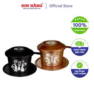 Bộ Phin Cafe Nhôm Likafe Kim Hằng Màu Đen Nâu KHG8076