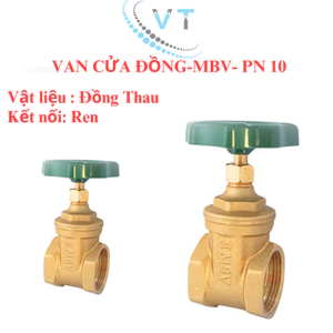 VAN CỬA ĐỒNG MBV- PN 10 DN65 - DN100