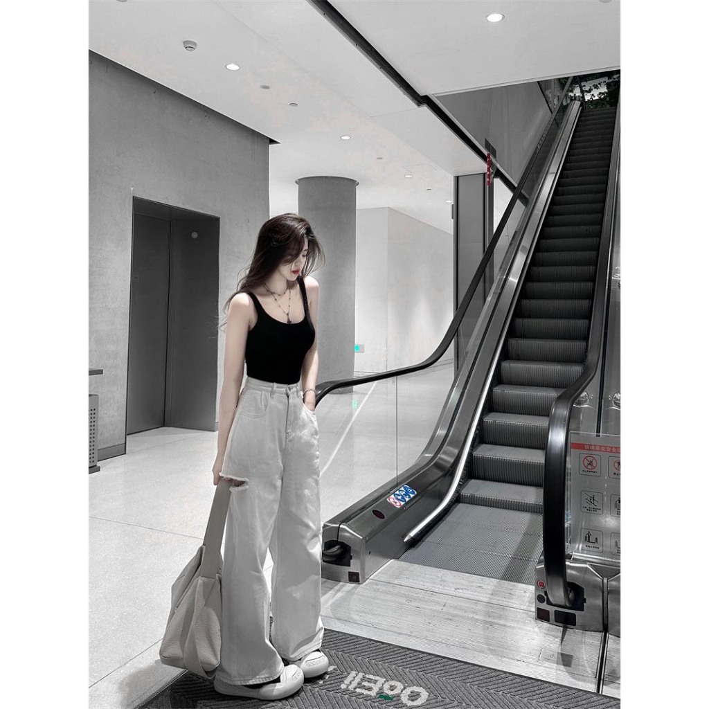 Áo bodysuit liền thân mùa hè thiết kế hai dây hở lưng ôm body gợi cảm quyến rũ hàng QCCC SP156