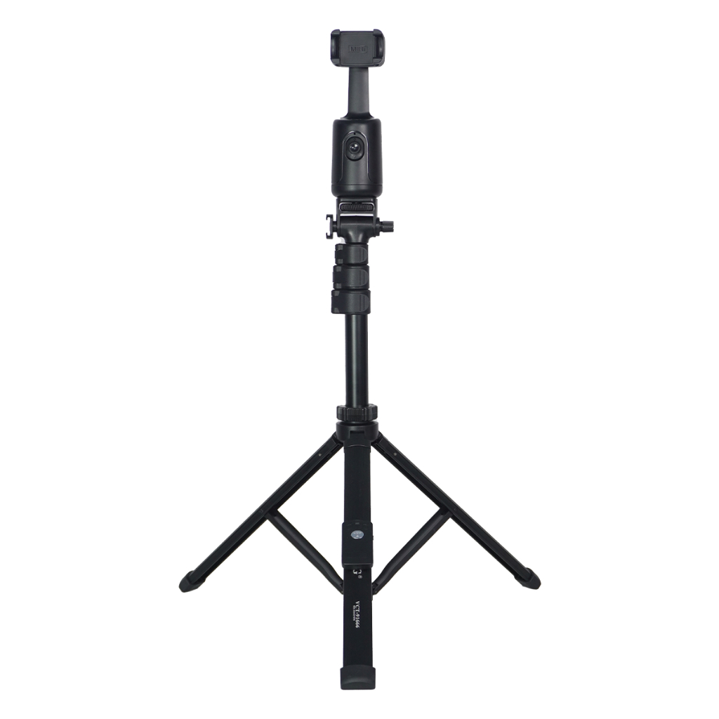 Combo Gậy Chụp Ảnh Yunteng VCT 91666 và Gimbal Xoay 360° Tự Động - Phụ Kiện Quay Vlog, Livestream