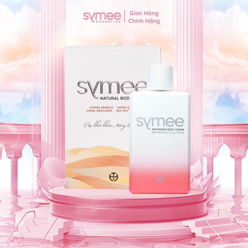 SET Kem dưỡng sáng da body SYMEE WHITIENING BODY CREAM 200g và TTBC ...