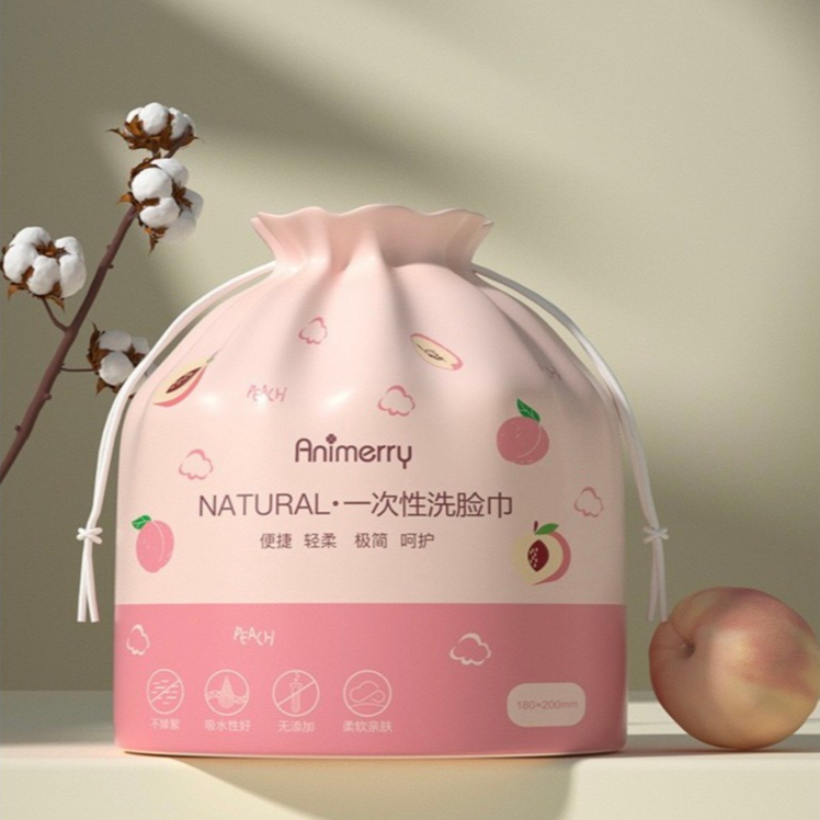 Khăn Lau Mặt Dùng 1 Animerry Lần Nhỏ Gọn, Tiện Lợi Dạng Hộp Rút, Gói, Khăn Giấy Đa Năng, Mềm Mại