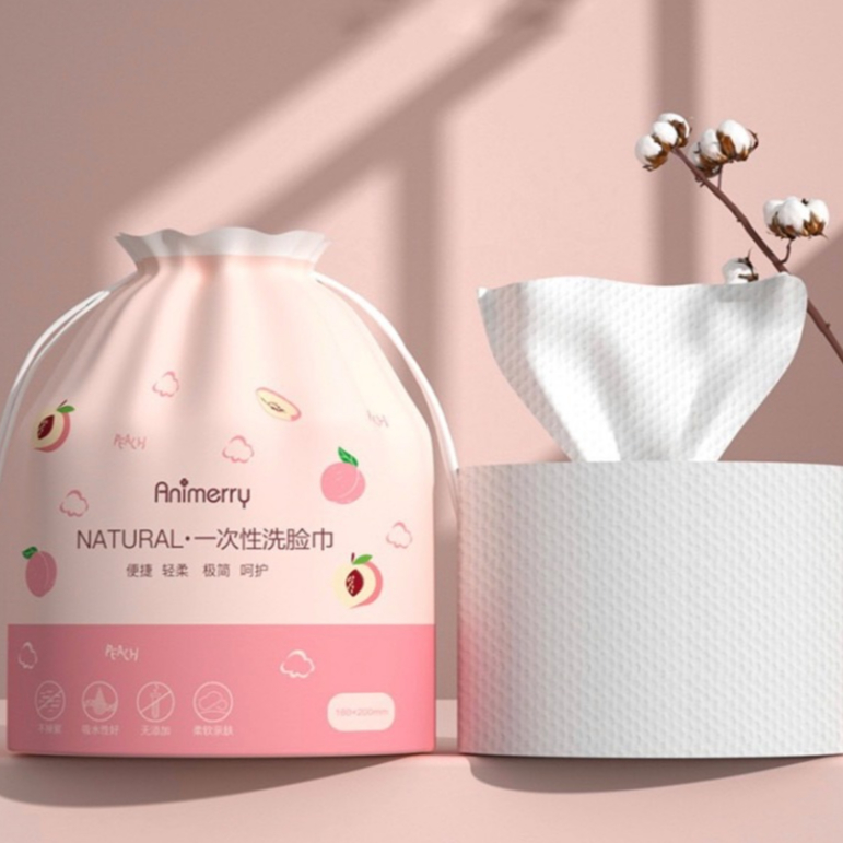 Khăn Lau Mặt Dùng 1 Animerry Lần Nhỏ Gọn, Tiện Lợi Dạng Hộp Rút, Gói, Khăn Giấy Đa Năng, Mềm Mại