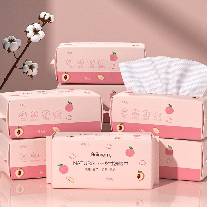 Khăn Lau Mặt Dùng 1 Animerry Lần Nhỏ Gọn, Tiện Lợi Dạng Hộp Rút, Gói, Khăn Giấy Đa Năng, Mềm Mại