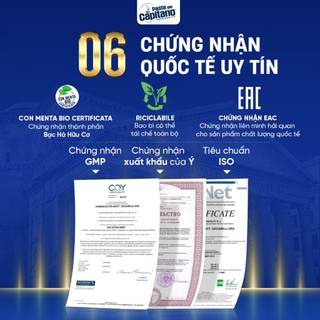 Kem đánh răng cao cấp Pasta del Capitano 1905 75ml - Hàng chính hãng có tem phụ tiếng việt