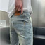 Quần jean nam chất bò cao cấp Jean co giãn 4 chiều cực đẹp form chuẩn