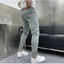 Quần jean nam chất bò cao cấp Jean co giãn 4 chiều cực đẹp form chuẩn