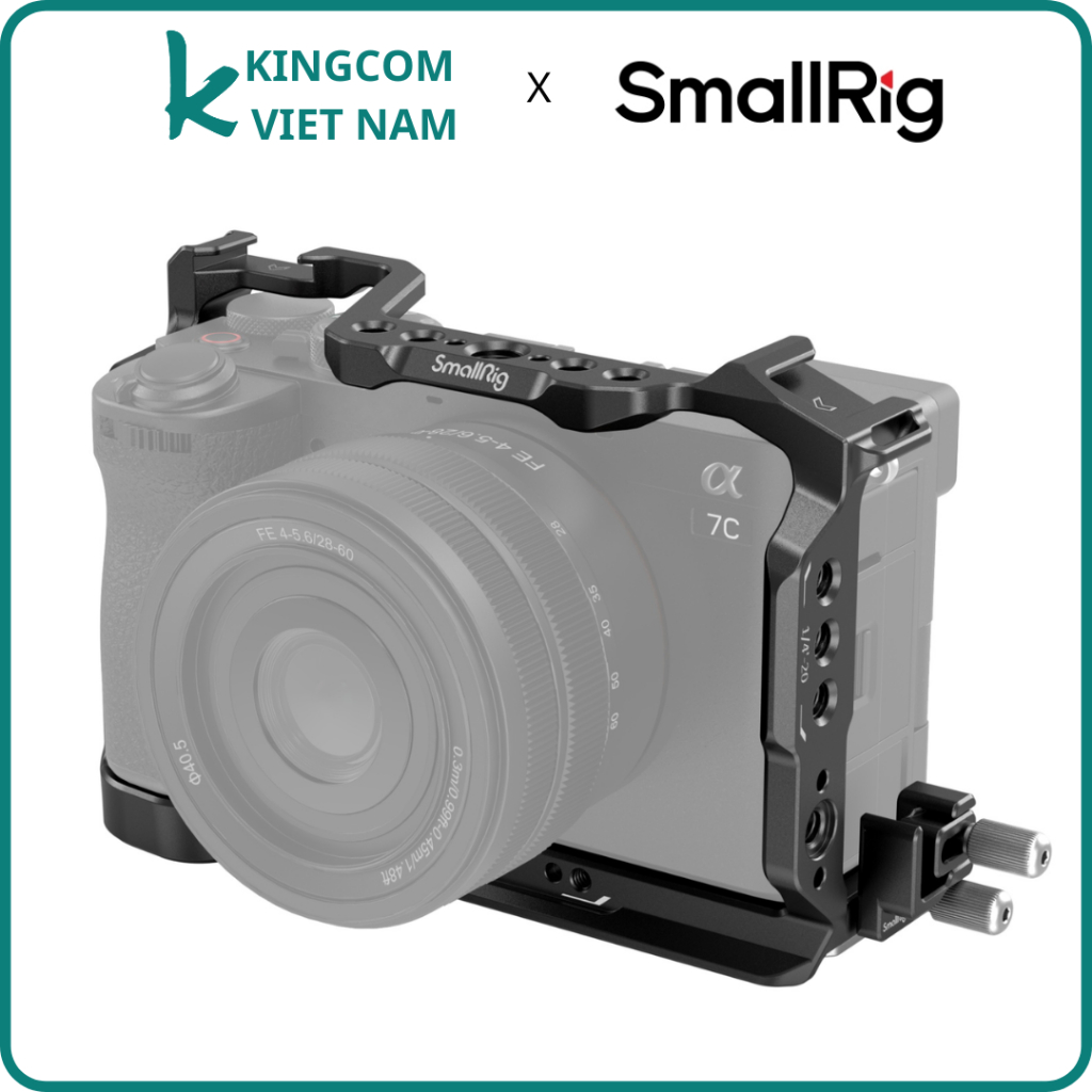 SmallRig 4422 - Khung Kim Loại Cho Sony Alpha 7C II / Alpha 7CR - Hàng ...