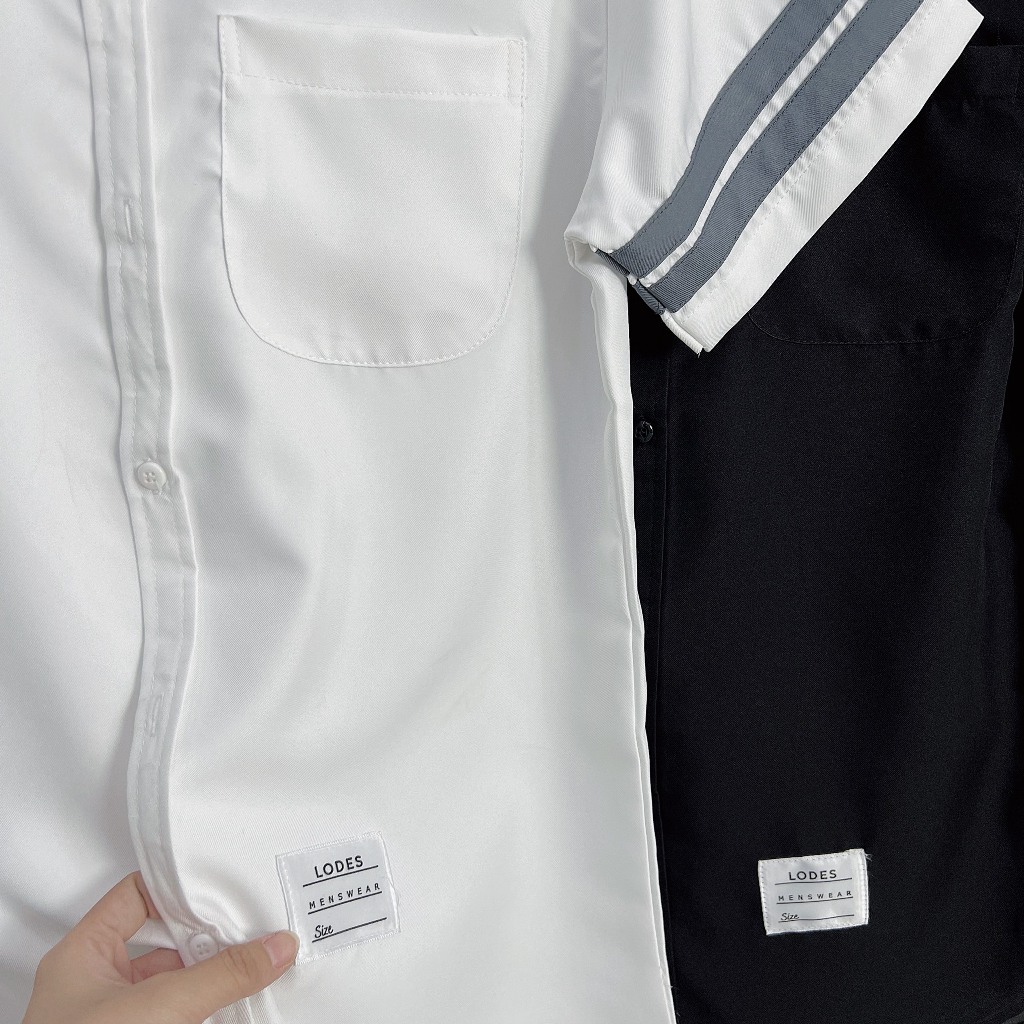 [iSMh.12] 45-90kg Áo Sơ Mi Nam ngắn Tay, Vải cotton, co dãn nhẹ, bigsize, rẻ, bền, đẹp, thời trang