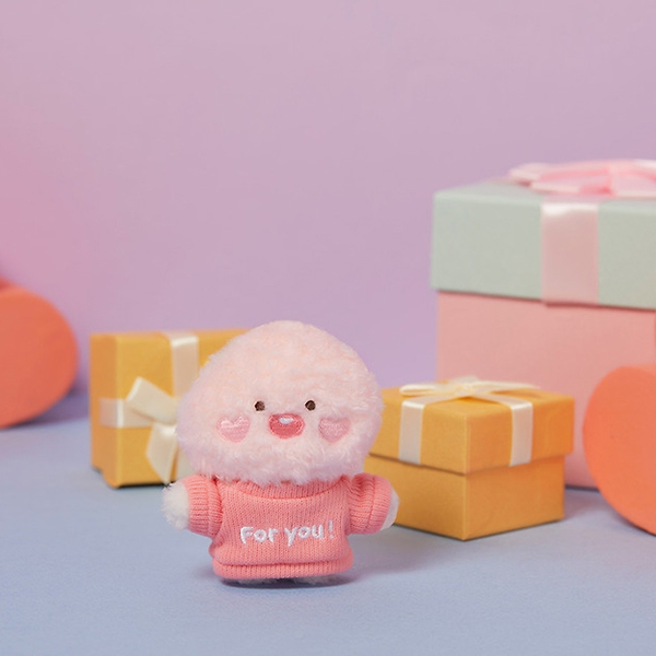 Ảnh Móc Khóa Thú Nhồi Bông Ryan Apeach Choonsik Kakao Friends 3