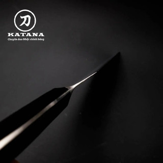 Dao thái đa năng Tojiro Flash 63 lớp Damascus VG10 Santoku FF-SA180 (180mm) - Dao bếp Nhật cao cấp