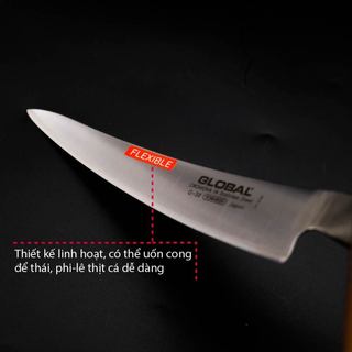 Dao bếp Nhật cao cấp Global G20 Filleting Knife - Dao phi lê (210mm)