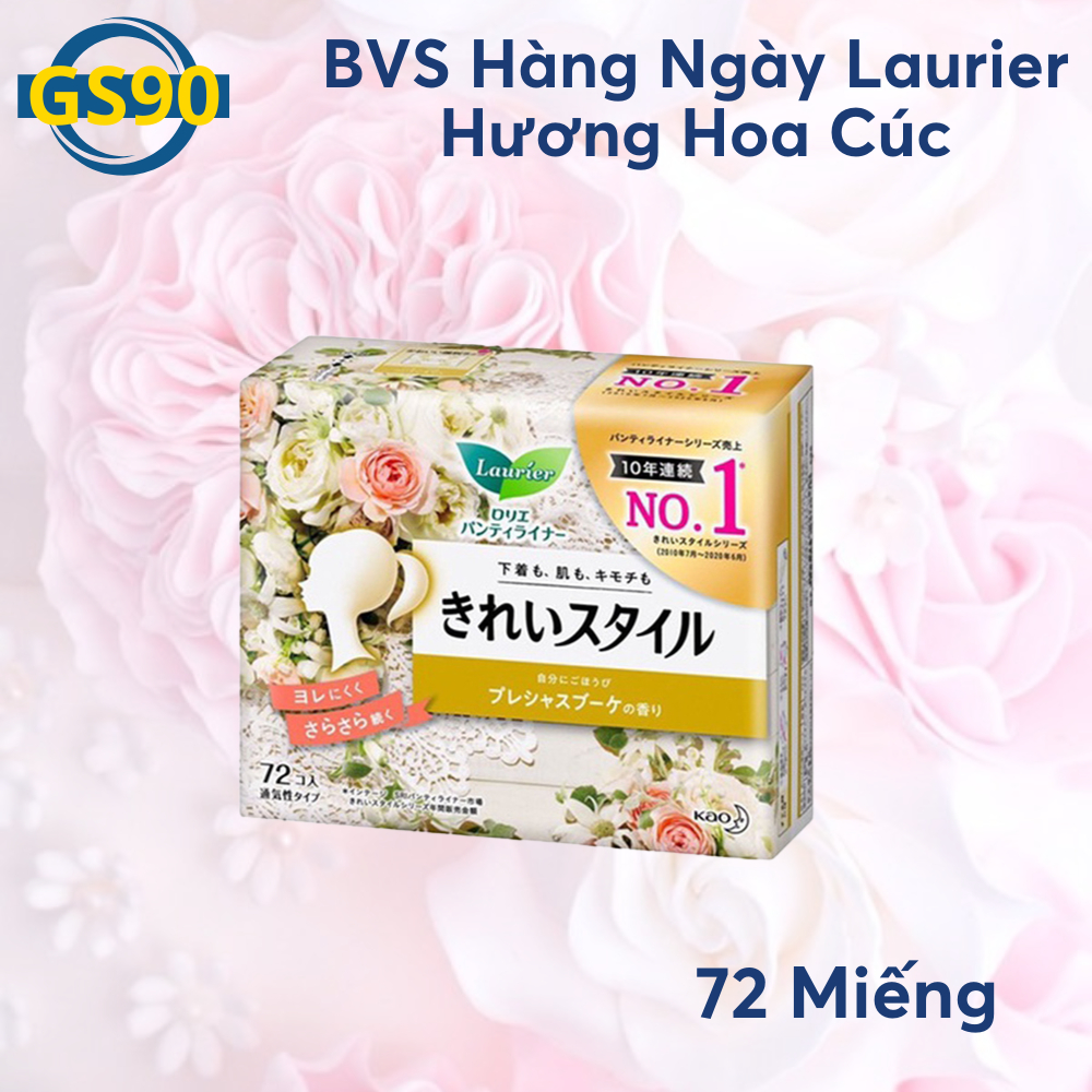 BVS Hàng Ngày Laurier Nhật Bản Gói 72 Miếng 5 Mùi - Hàng Chính Hãng Nội ...