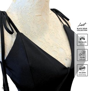 Váy 2 dây dáng ngắn cổ tim cao cấp LUST chất liệu dày dặn thiết kế đẹp -  M94_T