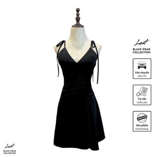 Váy 2 dây dáng ngắn cổ tim cao cấp LUST chất liệu dày dặn thiết kế đẹp -  M94_T