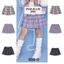 Chân váy xếp ly bé gái Polham* size đại - dư xịn