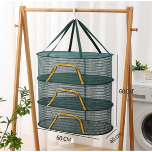 Lồng phơi thực phẩm màu xanh, phơi cá tiện lợi, chống ruồi muỗi, côn trùng