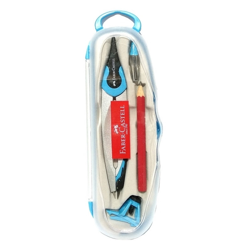Bộ Compa Cao Cấp FABER CASTELL 172151F (Gồm Bút Chì Kim + Bút Chì Gỗ ...