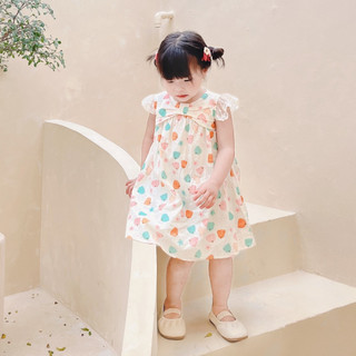 Váy cánh tiên nơ quả bí cho bé gái 1-6 tuổi (9-26kg) N0117