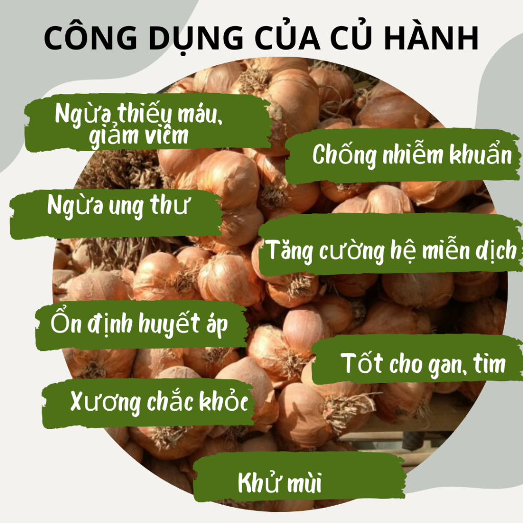 Hành Khô Kinh Môn Hải Dương Nhà Trồng 2kg Hàng Loại 1 Củ To Chắc Chắn Không Chất Bảo Quản, Đảm Bảo An Toàn Vệ Sinh