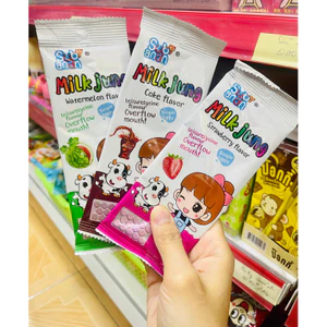 kẹo sữa bò hoa quả gói 14gr combo 5 gói