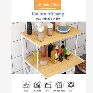 BMZAR Kệ Lò Vi Sóng  Đa Năng Hiện Đại, Decor Phòng Bếp, Chính Hãng