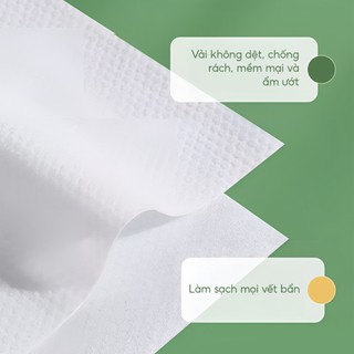 Khăn ướt cao cấp Topgia  mềm mại, Khăn giấy ướt không mùi, an toàn cho mọi làn da