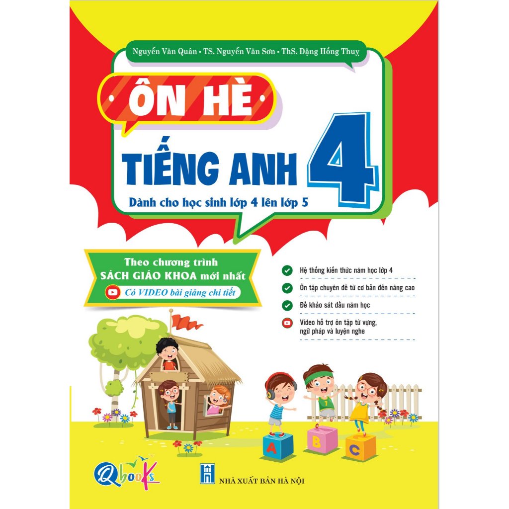 Ảnh Sách - Ôn Hè Tiếng Anh Lớp 1,2,3,4,5 2