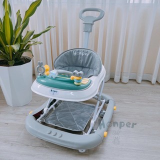Xe tập đi kiêm bập bênh có tay đẩy Honper HP813 cho bé chính hãng