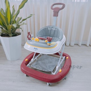 Xe tập đi kiêm bập bênh có tay đẩy Honper HP813 cho bé chính hãng