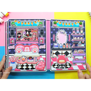 Đồ chơi bóc dán ngôi nhà Blackpink trong Avatar World - Pighandmade