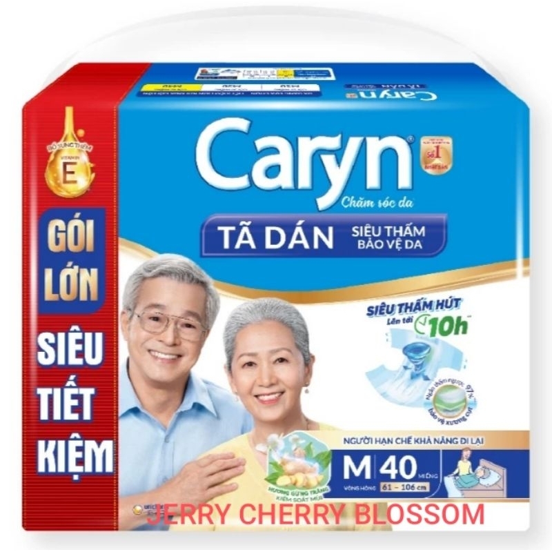 1 TÃ DÁN CARYN MỎNG NHẸ M40/L40 miếng
