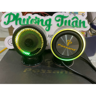 Bộ 2 Loa BASS TRESS POSSANT siêu đỉnh, âm thanh cực chất vừa làm bass vừa làm tress dùng cho xe tải.