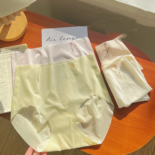 COMBO 10 Quần lót nữ su tơ hoa tulip mềm mịn mỏng tàng hình không lộ viền - quần chíp nữ cao cấp