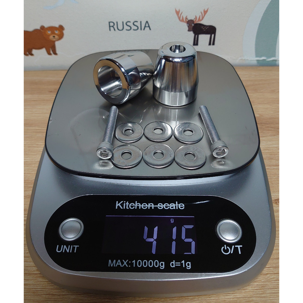 Gù Inox 304 CNC xe máy Moto, loại lớn (tiện lòng cho xe Honda AB._2016 ...