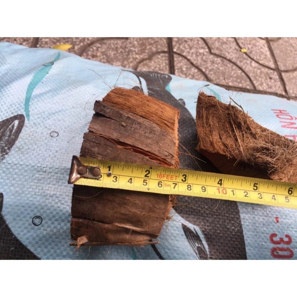 [MUA 5 TẶNG 1] XƠ DỪA CỤC THÔ trồng lan, cây cảnh, kiểng lá 200GR