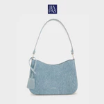 Túi Xách Nữ Đeo Vai Aura Denim In You Hobo Quai Ngắn Sz 24 HAPAS - TDV23059 — ảnh 1