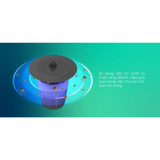 Đèn Bắt Muỗi Rạng Đông DBM01 Công Suất 5W, Không Ồn, Không Mùi, Dễ Sử Dụng, An Toàn Cho Gia Đình