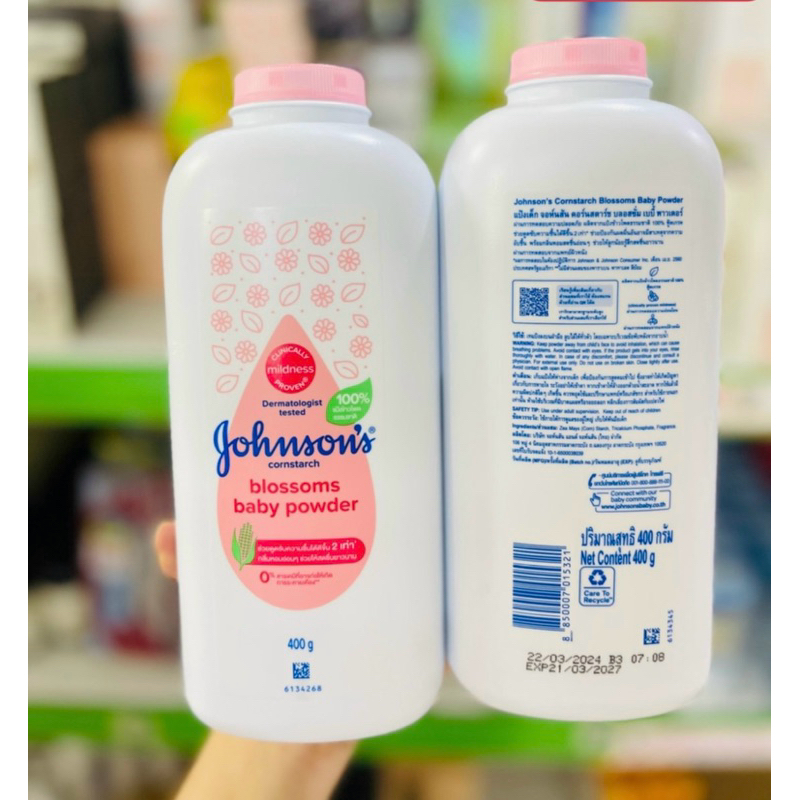 Phấn Rôm Johnson’S Baby 400g | Shopee Việt Nam