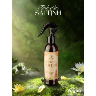 Tinh dầu xịt Sái Tịnh 200ml - Hoa Nén - Vegan - Tịnh hóa không gian thờ tự, kh.ử uế, kh.ử mùi