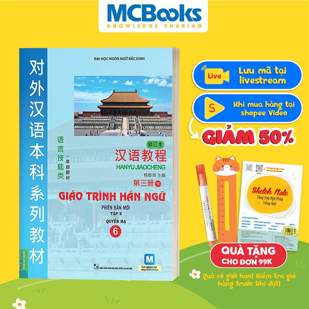 giáo trình hán ngữ 6 quyển giá tốt Tháng 6, 2026 | Mua ngay